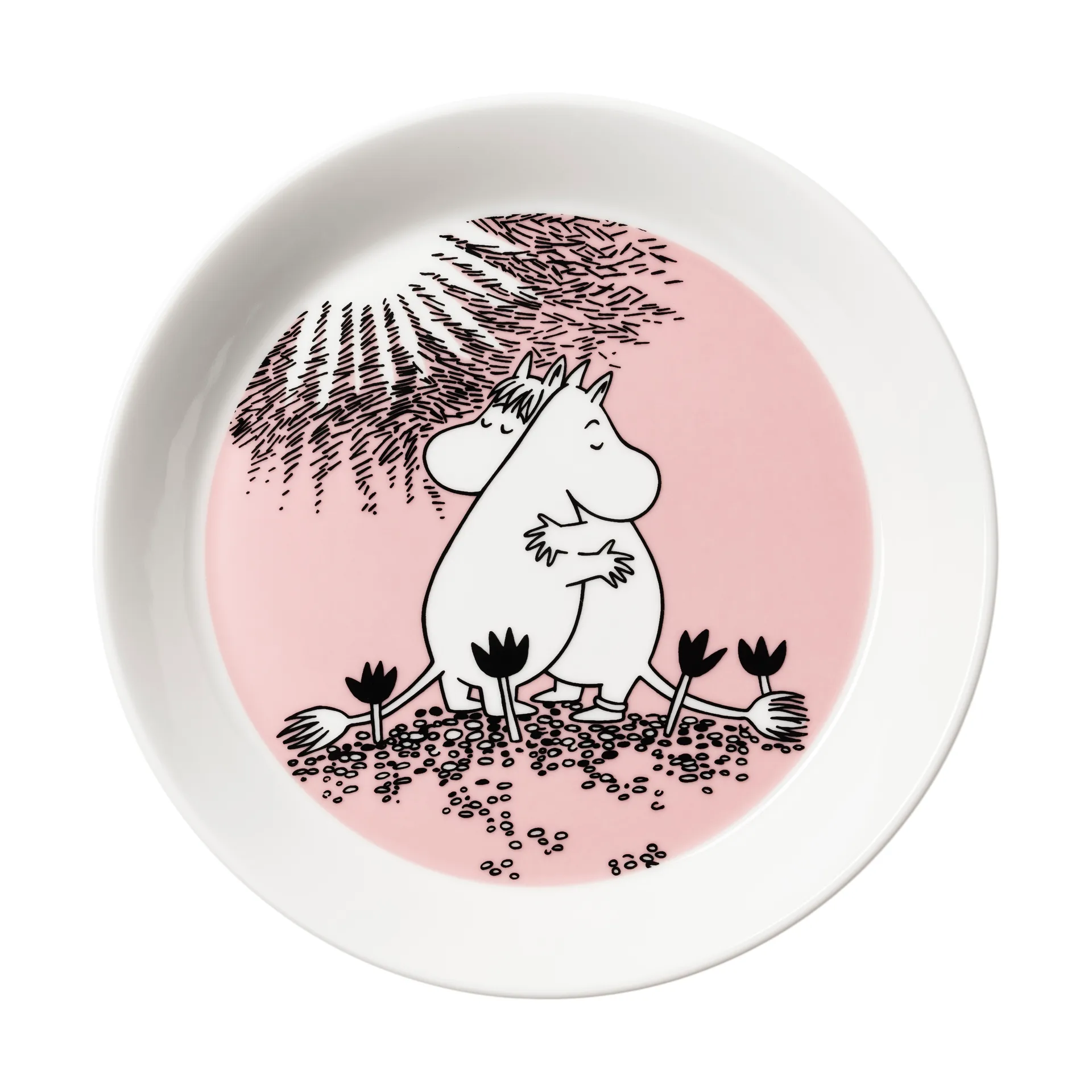 Liebe 30 Jahre Mumin-Teller, Ø19 cm Moomin Arabia