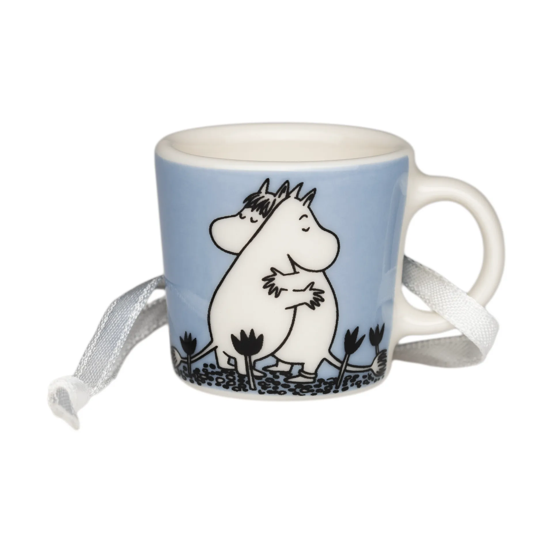 Liebe Mumin Miniminibecher Geschenkbox, Blau Moomin Arabia