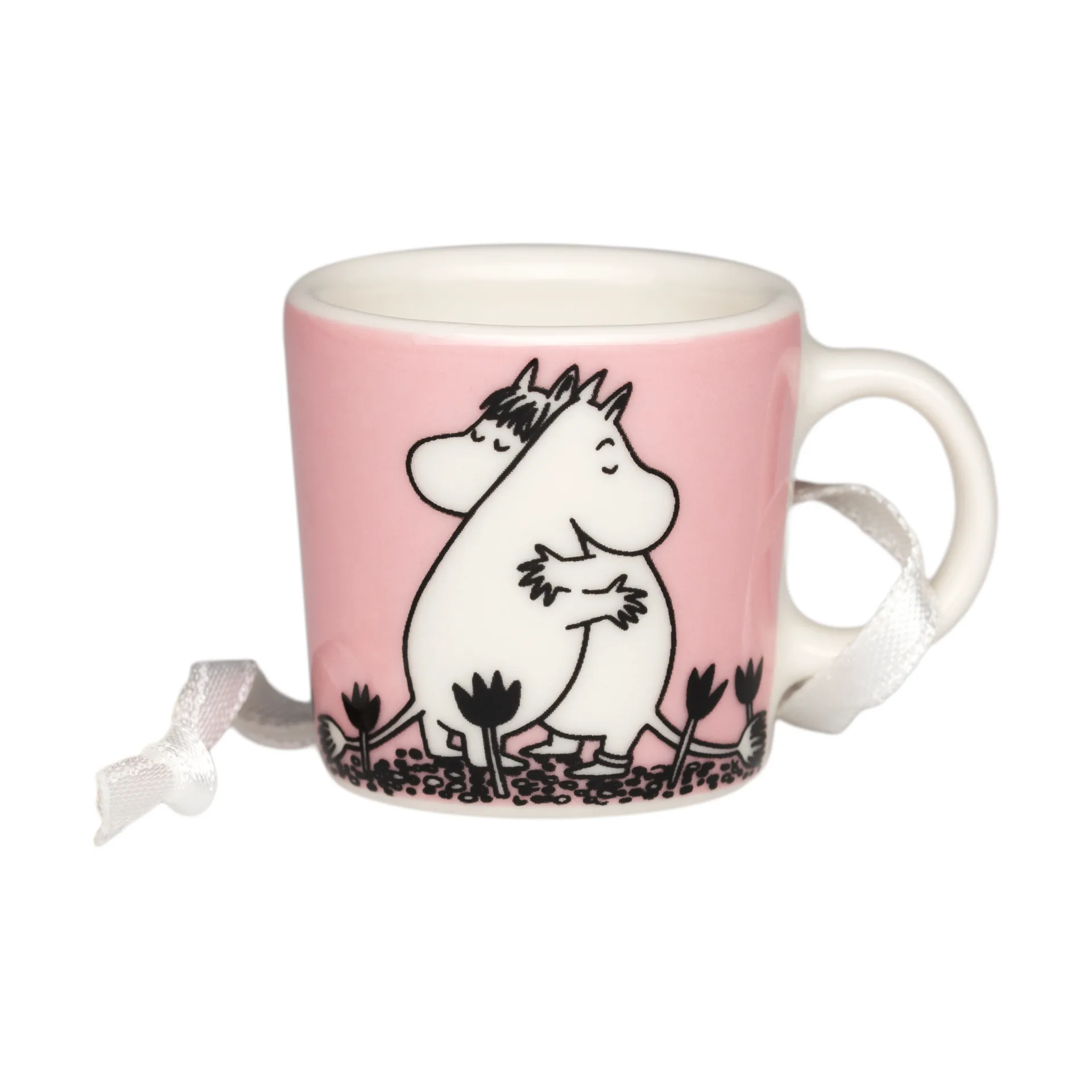 Liebe Mumin Miniminibecher Geschenkbox, Rosa Moomin Arabia