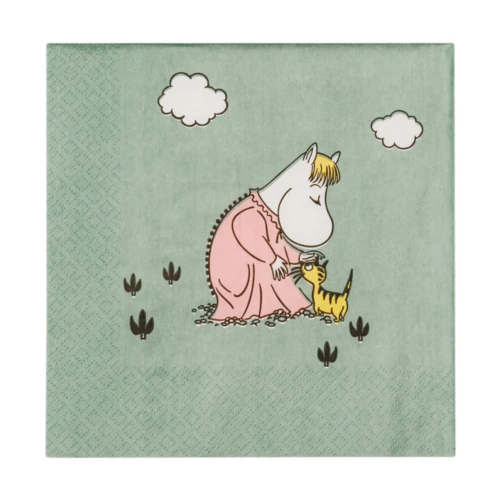 Loving Care Mumin Papierserviette 33x33 cm - 20er-Pack - Moomin Arabia