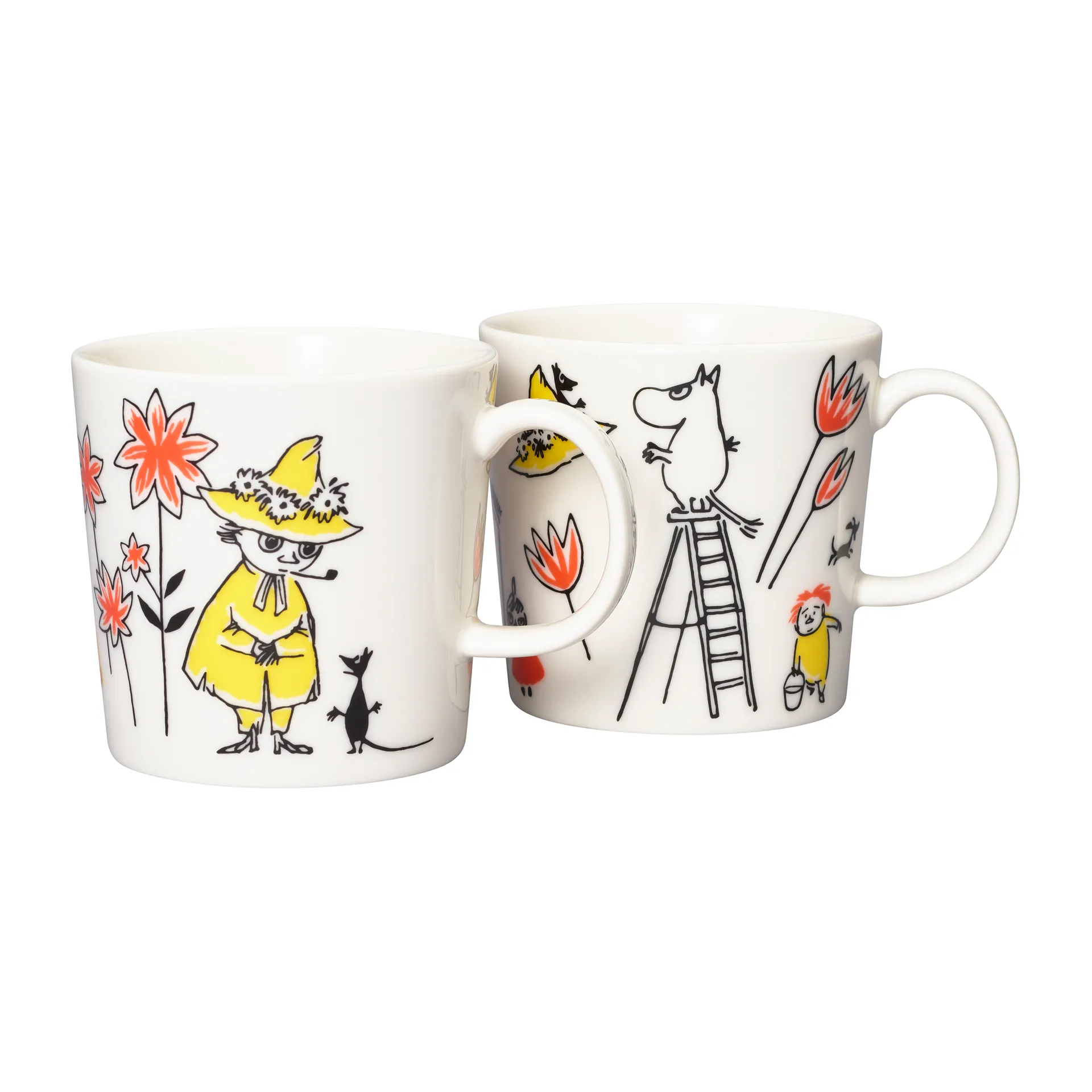 Moomin Arabia x Rotes Kreuz Mumin Tasse ABC Mix 2er pack, 30 cl Moomin Arabia