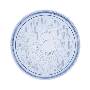 Moomin Teller Ø15,5 cm - Aqua - Moomin Arabia