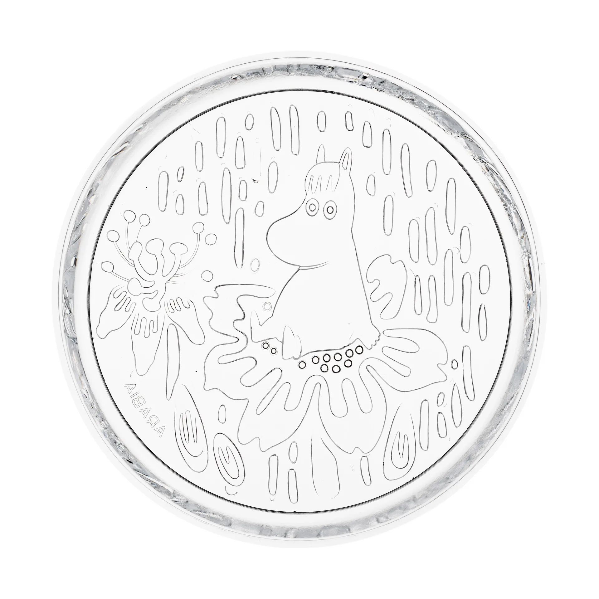 Moomin Teller Ø15,5 cm, Klar Moomin Arabia