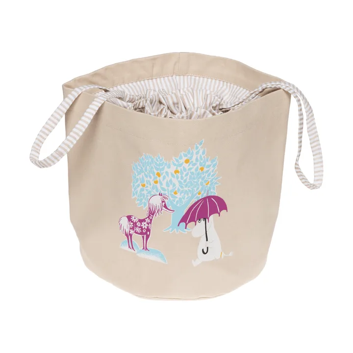 Mumin Aufbewahrungskorb - Unter dem Schirm GOTS, 24 cm - Moomin Arabia