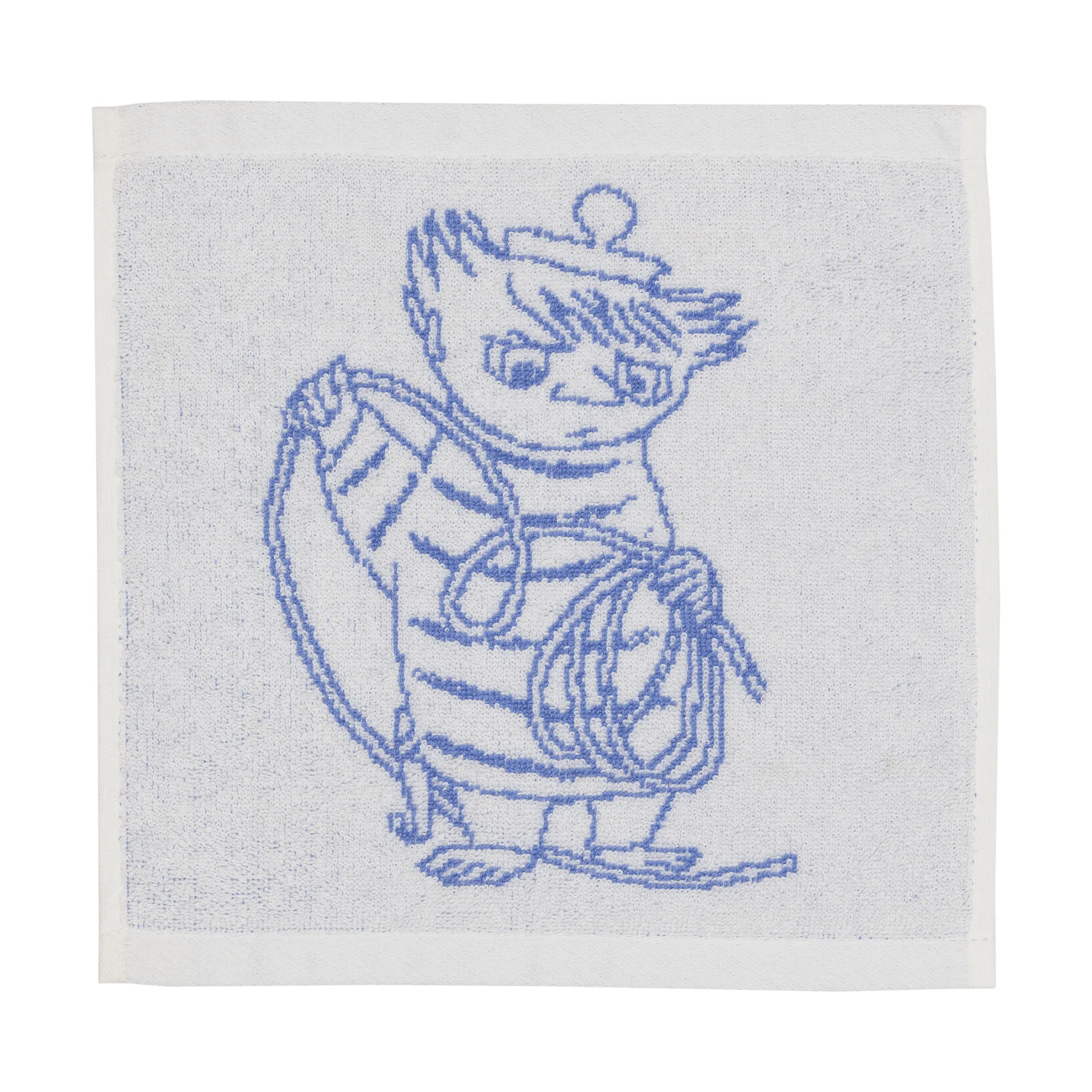 Mumin Handtuch 25x25 cm, Too-ticky, Blau Moomin Arabia
