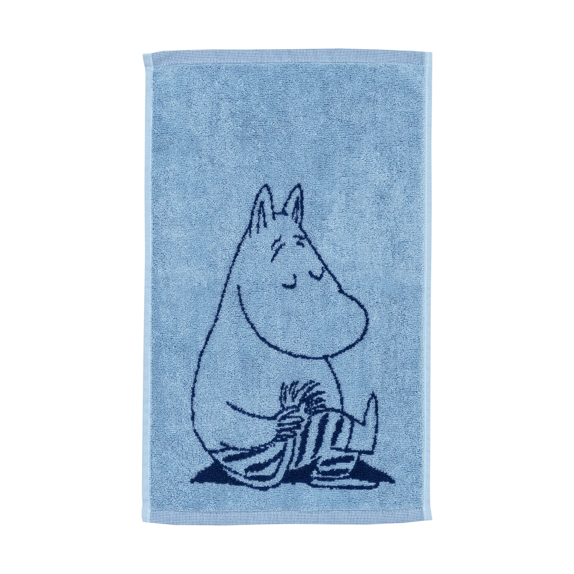 Mumin Handtuch 30x50cm, Mumintrollet marineblau Moomin Arabia