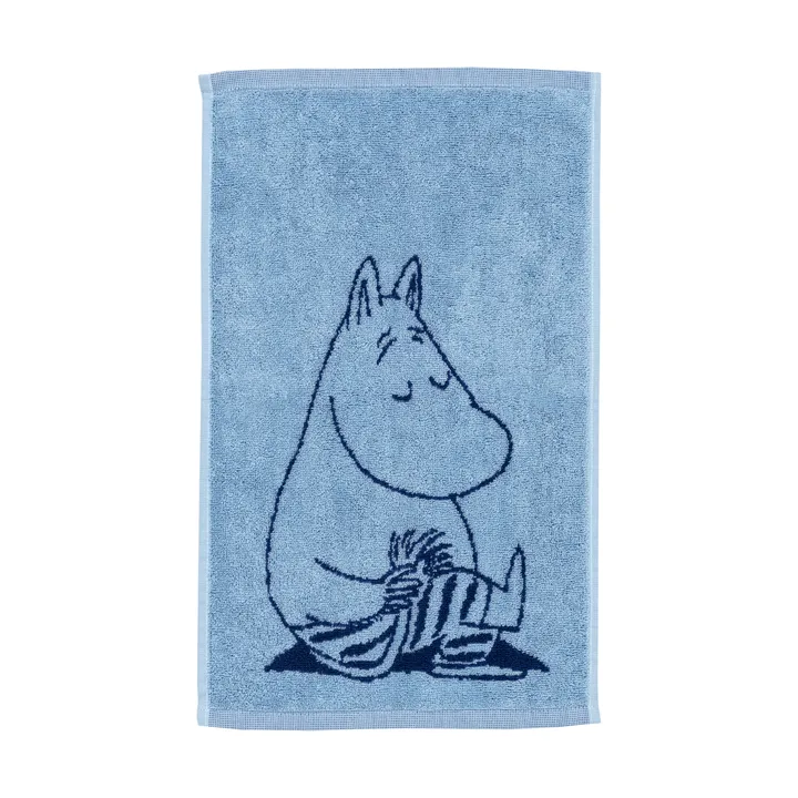 Mumin Handtuch 30x50cm - Mumintrollet marineblau - Moomin Arabia