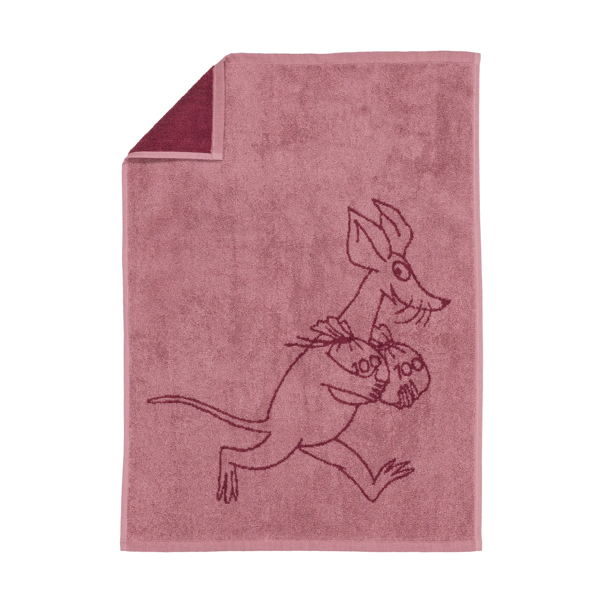 Mumin Handtuch 50x70cm, Sniff, Malve Moomin Arabia