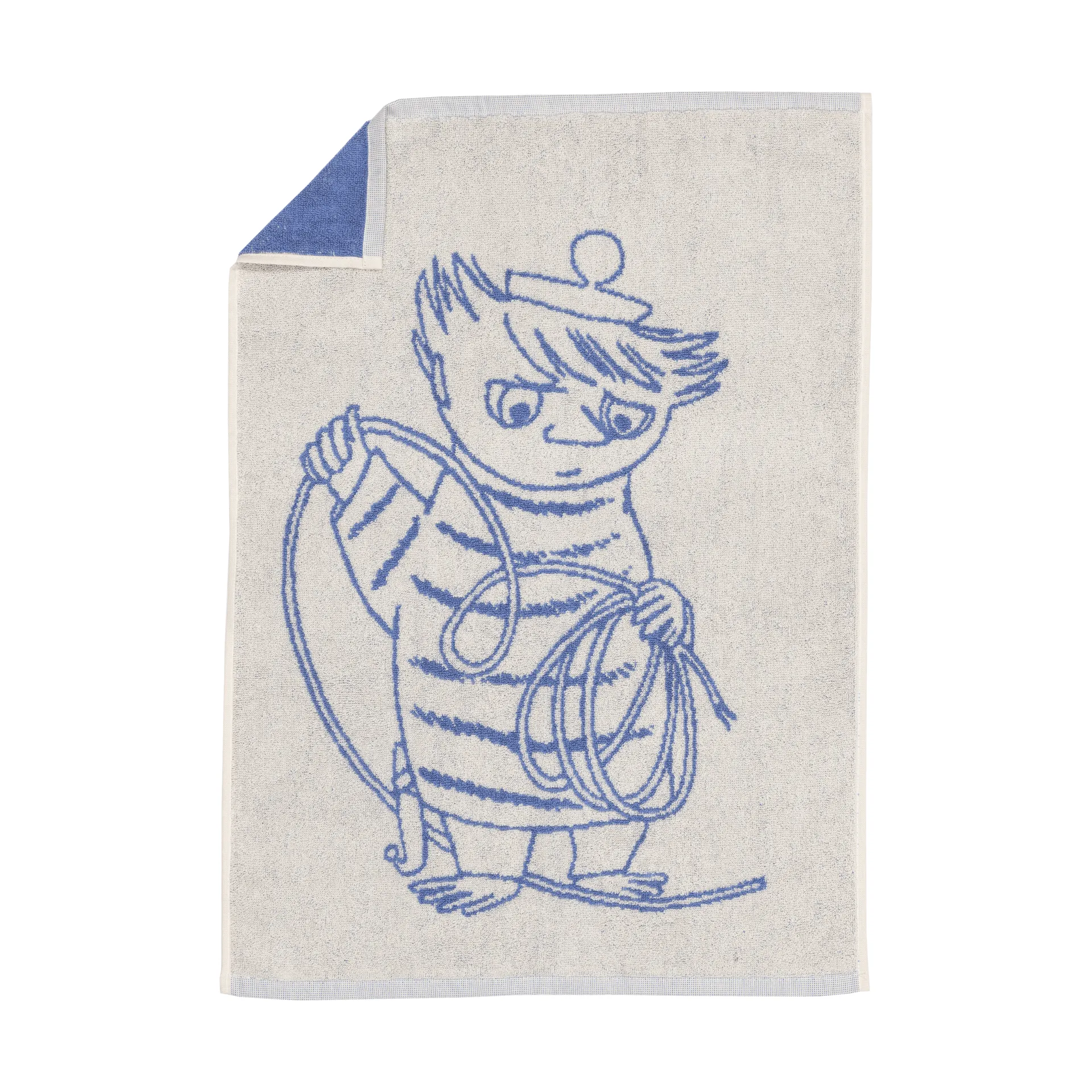 Mumin Handtuch 50x70cm, Too-ticky, Blau Moomin Arabia