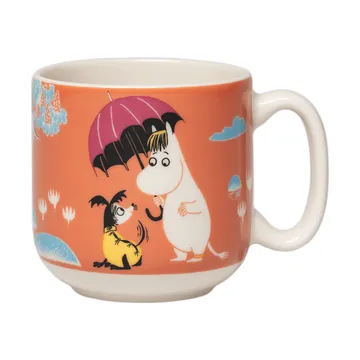 Mumin Kindergeschirr - Unter dem Regenschirm - Moomin Arabia