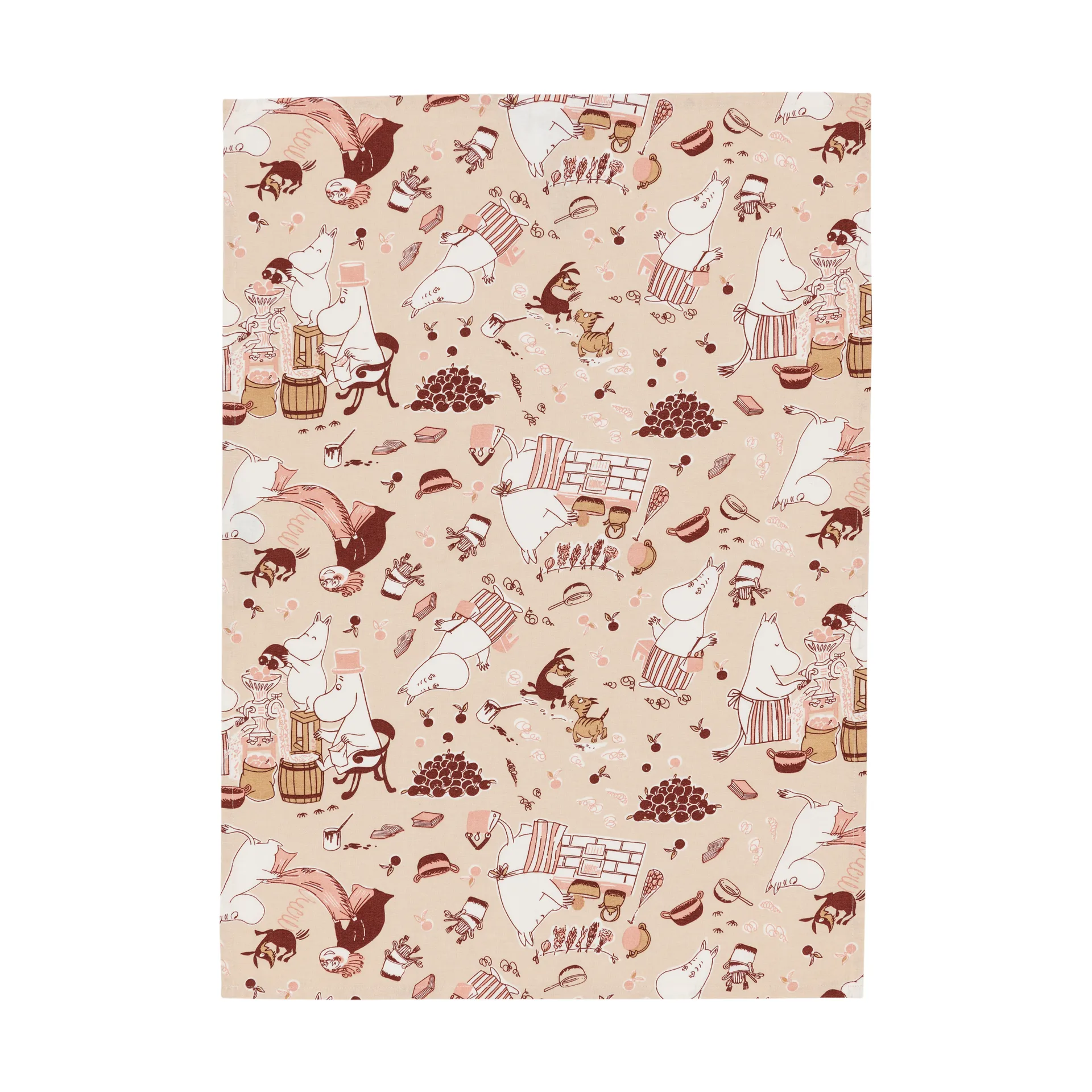 Mumin Küchenhandtuch 50x70 cm 2 Teile, Zuhausefreude Moomin Arabia