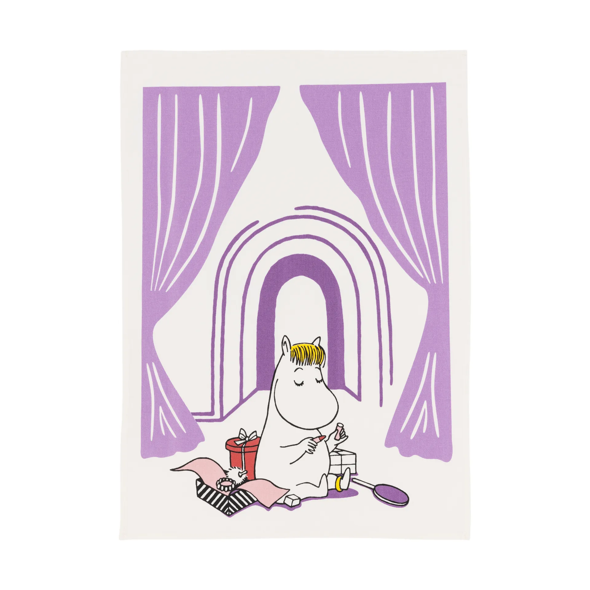 Mumin Küchenhandtuch Snorkfröken, 50x70 cm Moomin Arabia