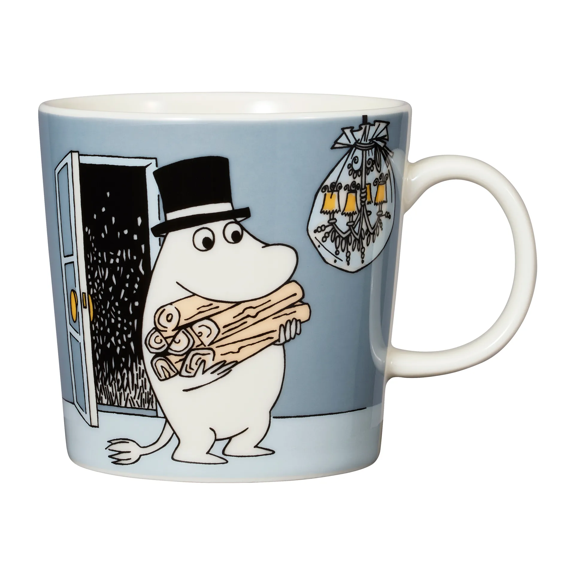 Mumin-Papa Tasse 30 cl, Grau Moomin Arabia