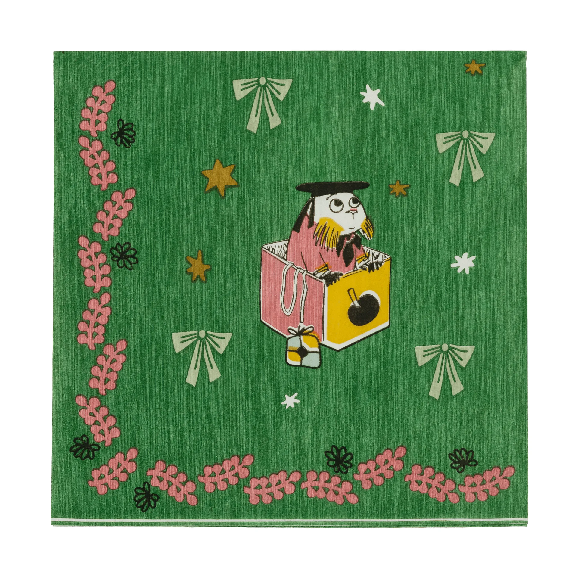 Mumin Papierserviette, Liebesgeschenk, 33x33 cm, 20er-Pack Moomin Arabia