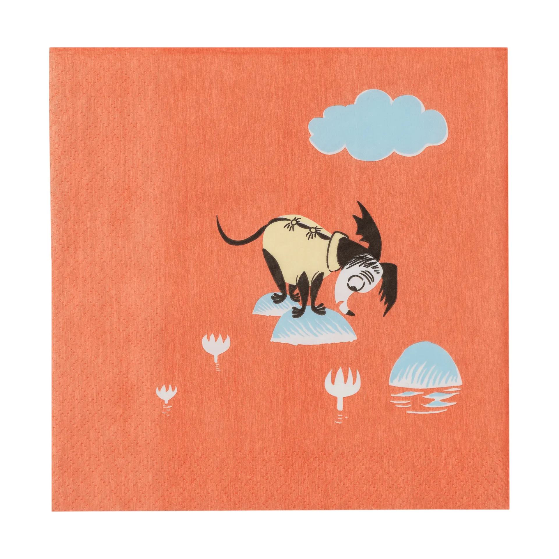 Mumin Papierserviette, Unter dem Regenschirm, 20er-Pack Moomin Arabia