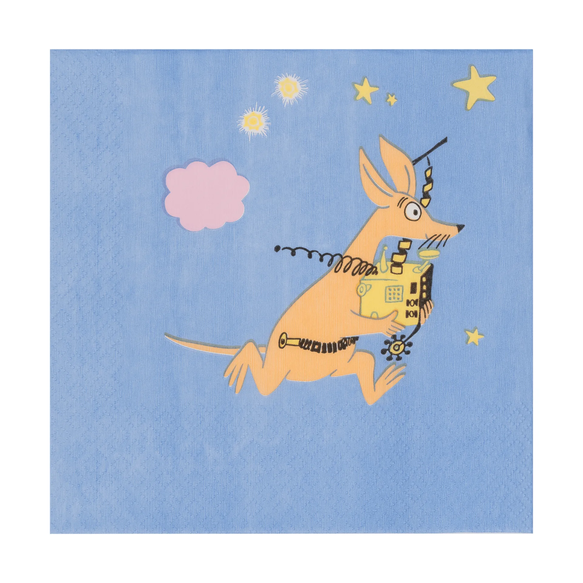 Mumin Papierserviette, Weltraumabenteuer, 20er-Pack Moomin Arabia