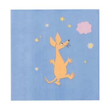 Mumin Papierserviette - Weltraumabenteuer, 20er-Pack - Moomin Arabia