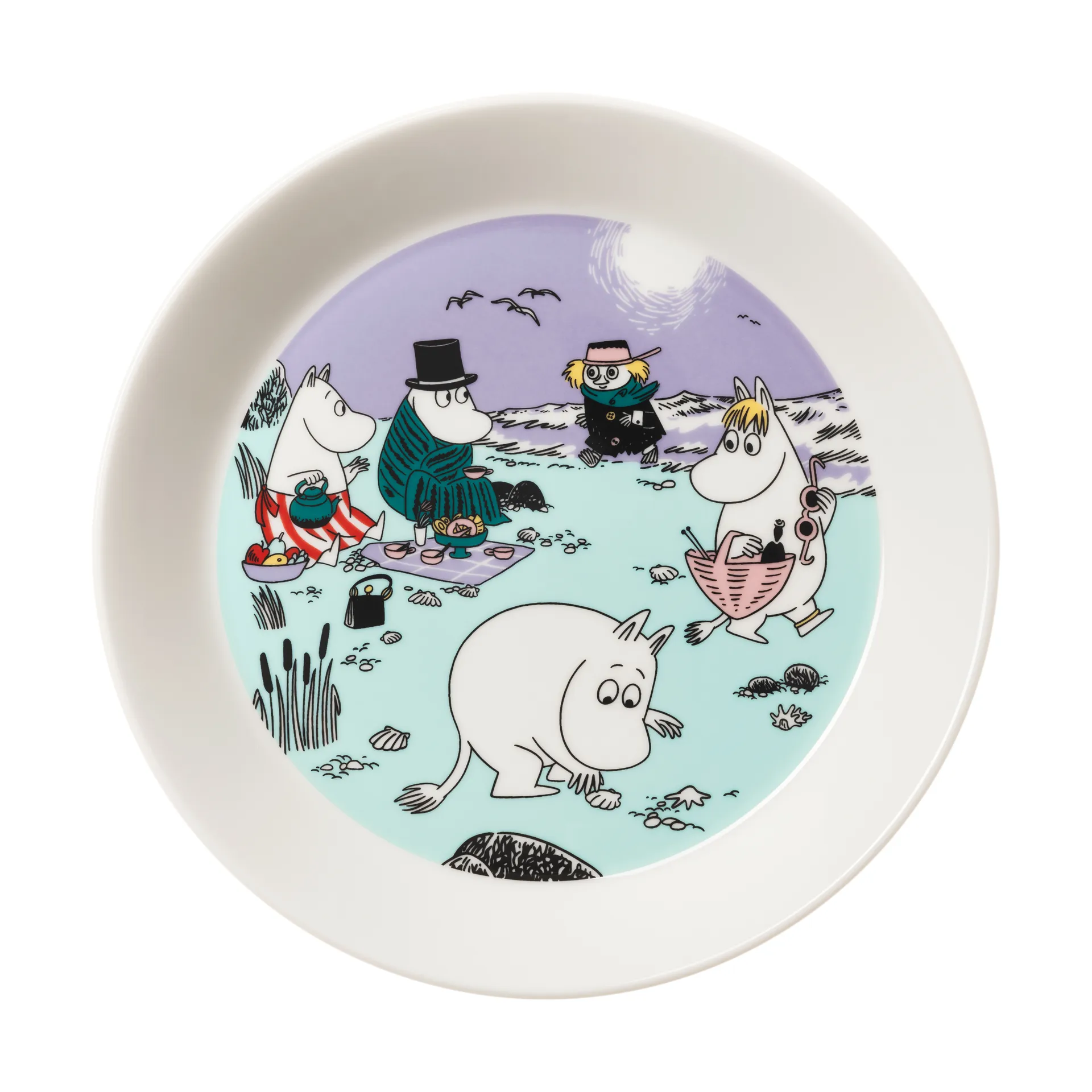 Mumin-Teller 2025 Beach day, Ø19,5 cm Moomin Arabia