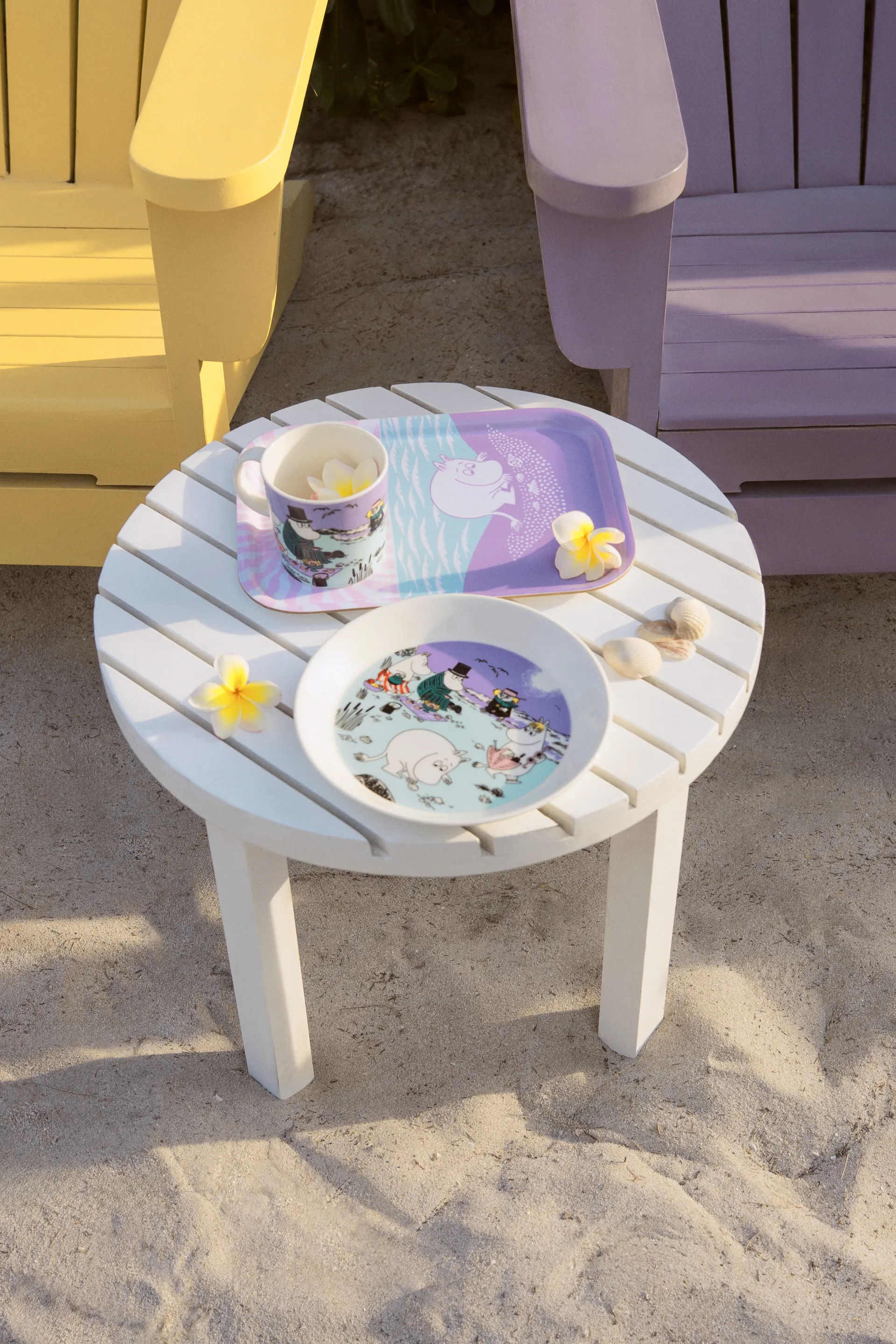 Mumin-Teller 2025 Beach day, Ø19,5 cm Moomin Arabia