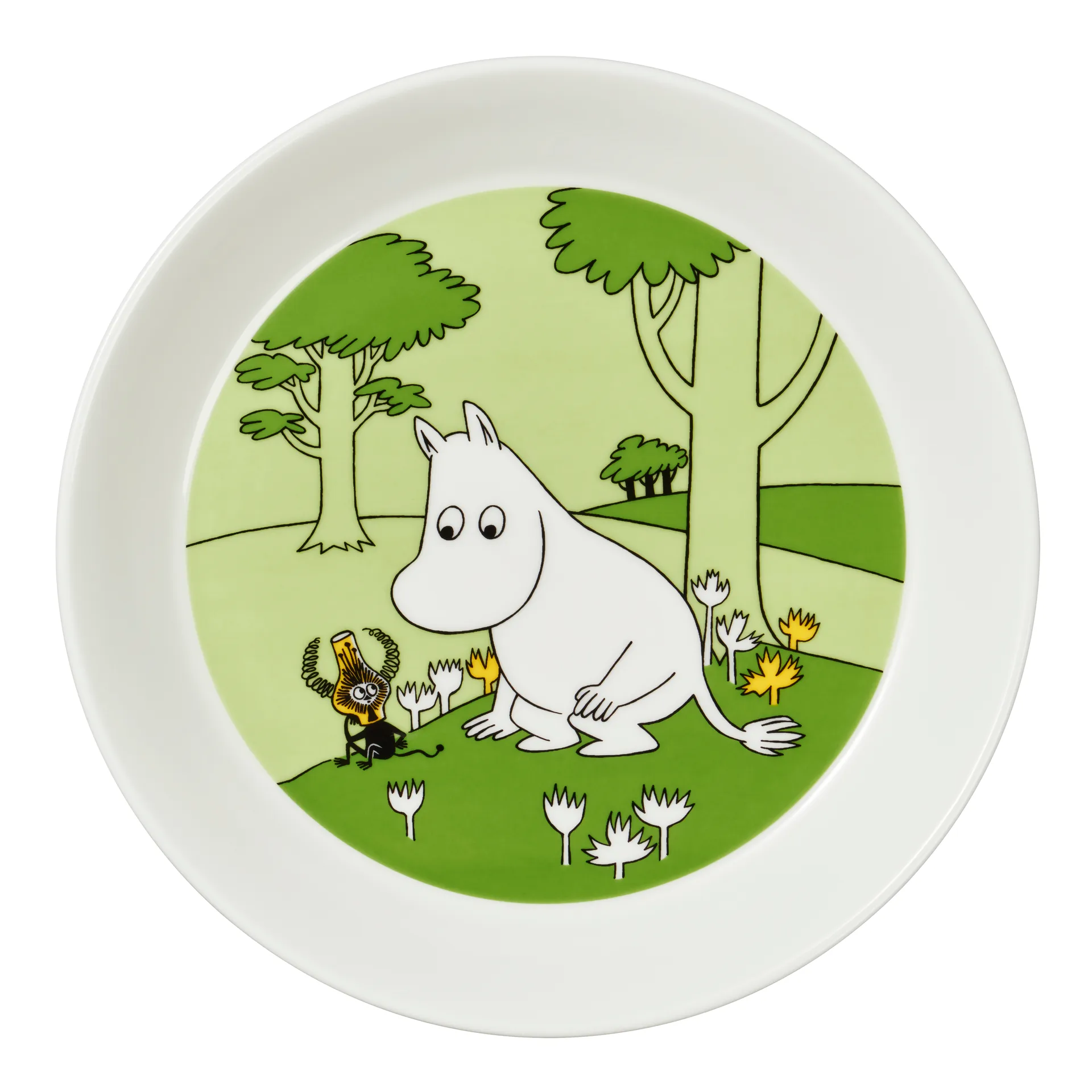 Mumin Teller, Grasgrün Moomin Arabia