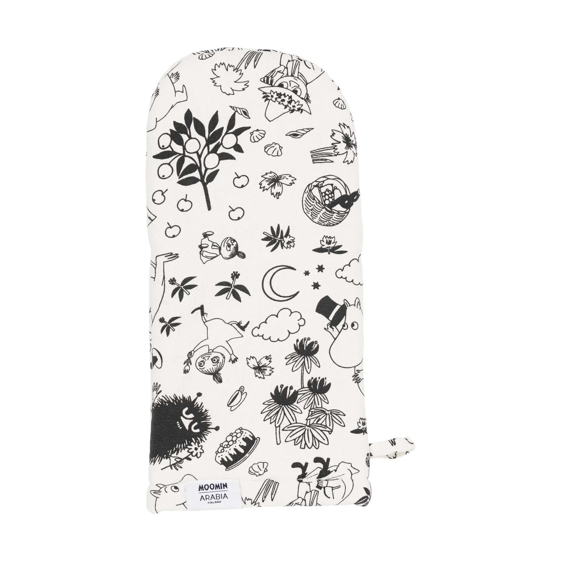 Mumin Topfhandschuh, Off-white, 34x15 cm Moomin Arabia