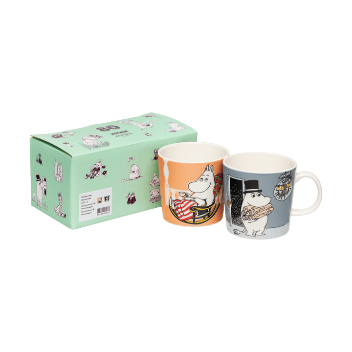 Muminmamma & Muminpappa Muminbecher 2-teilig - 30 cl - Moomin Arabia