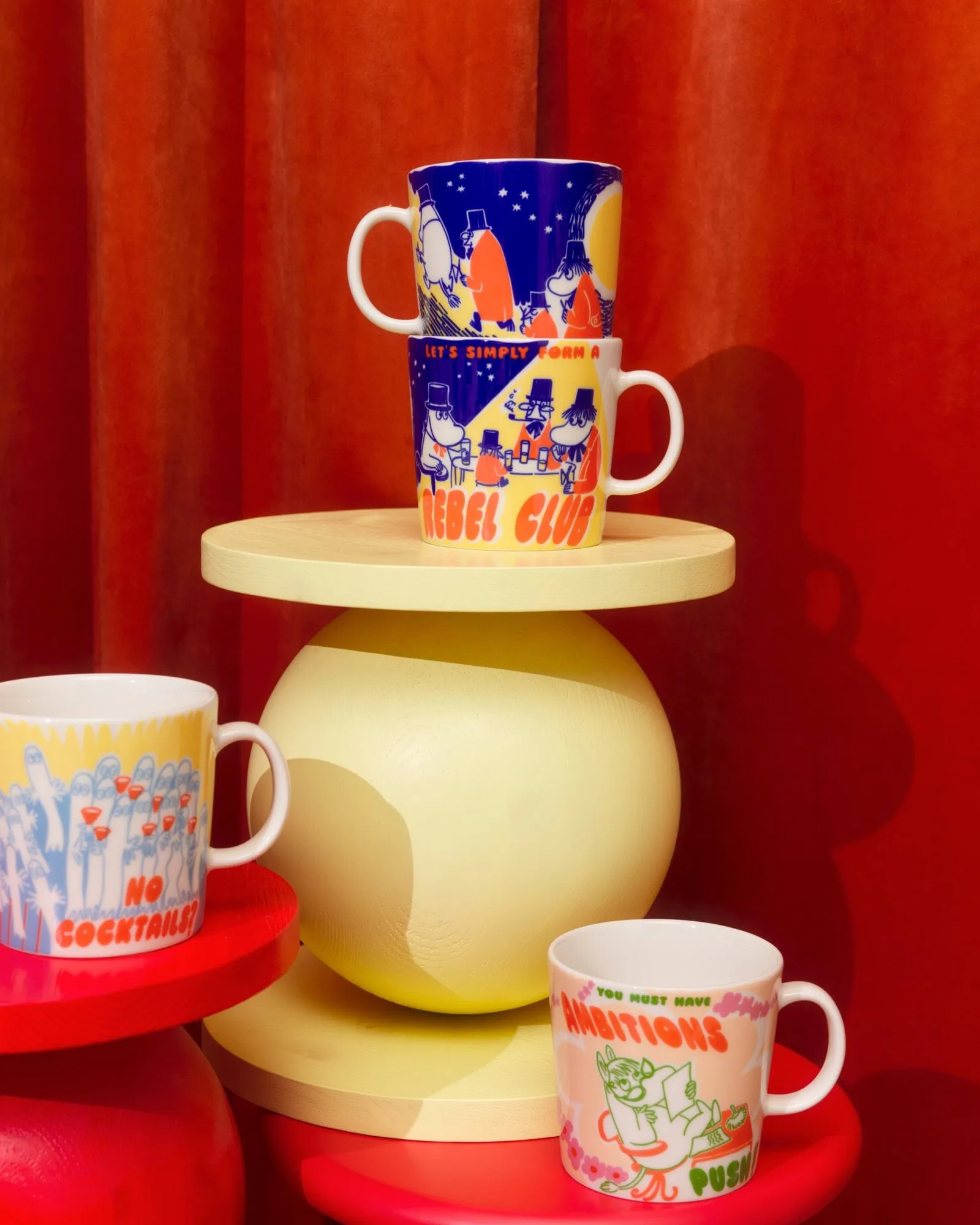 Rebel Club Mumin Tasse, 40 cl Moomin Arabia