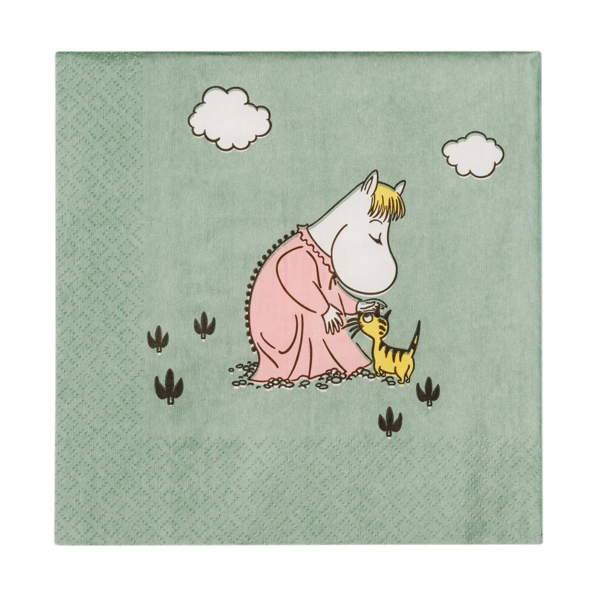 Rücksichtnahme Mumin Papierserviette 33x33 cm, 20er-Pack Moomin Arabia
