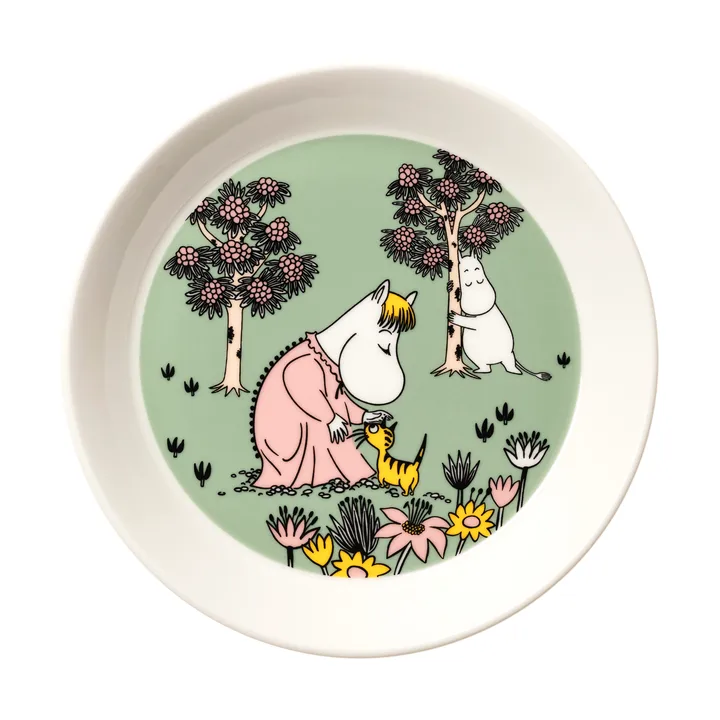 Rücksichtnahme Mumin Teller - Ø19 cm - Moomin Arabia