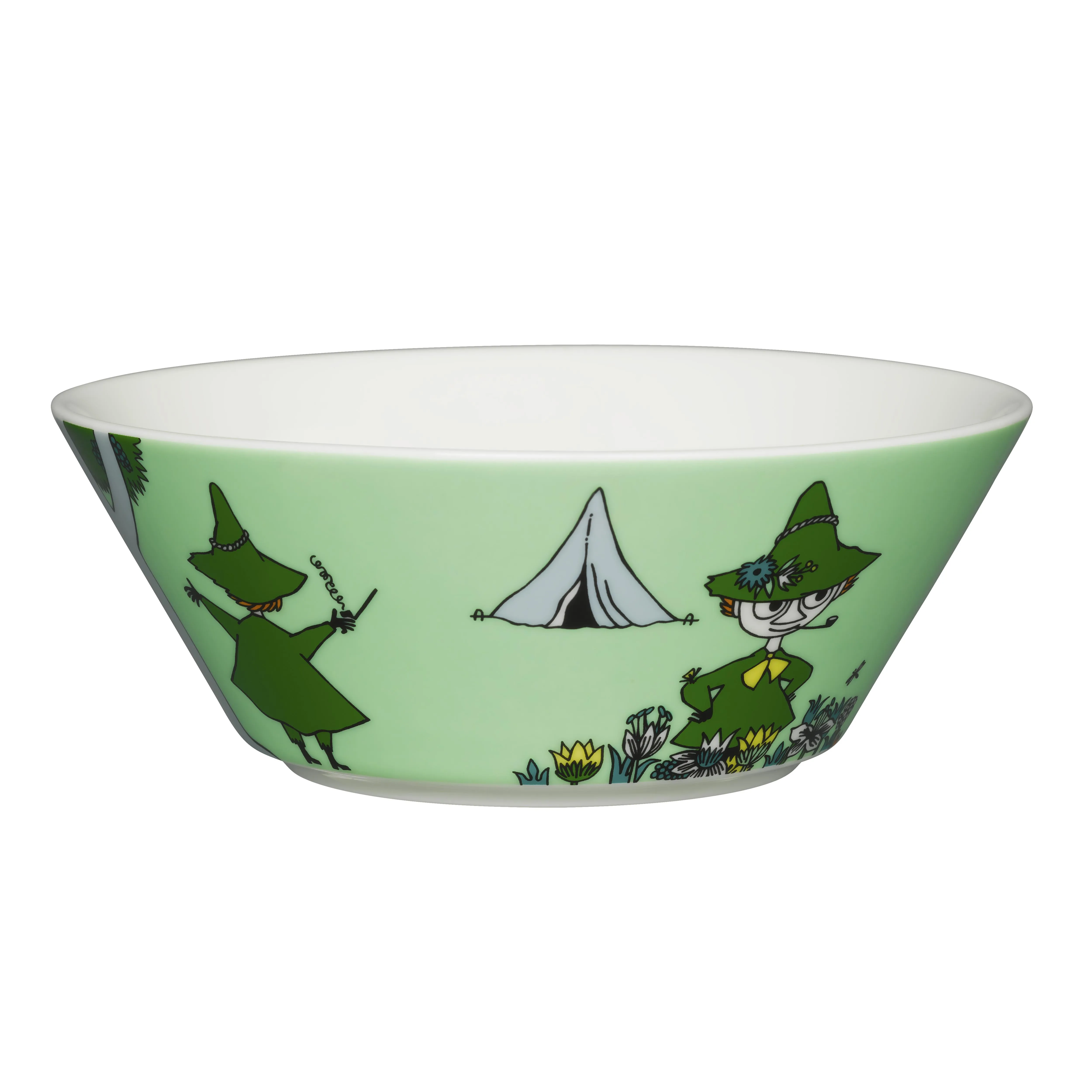 Arabia 'Little My And Meadow' Schale – 15 Cm, Keramik, Mumin-Motive, Spülmaschinengeeignet