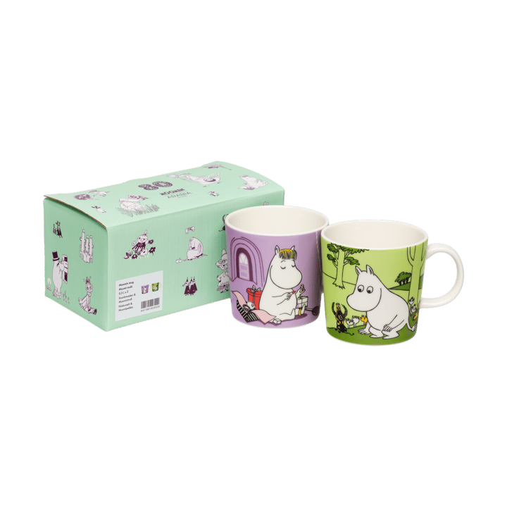 Snorkförken & Mumintrollet Muminbecher 2-teilig - 30 cl - Moomin Arabia