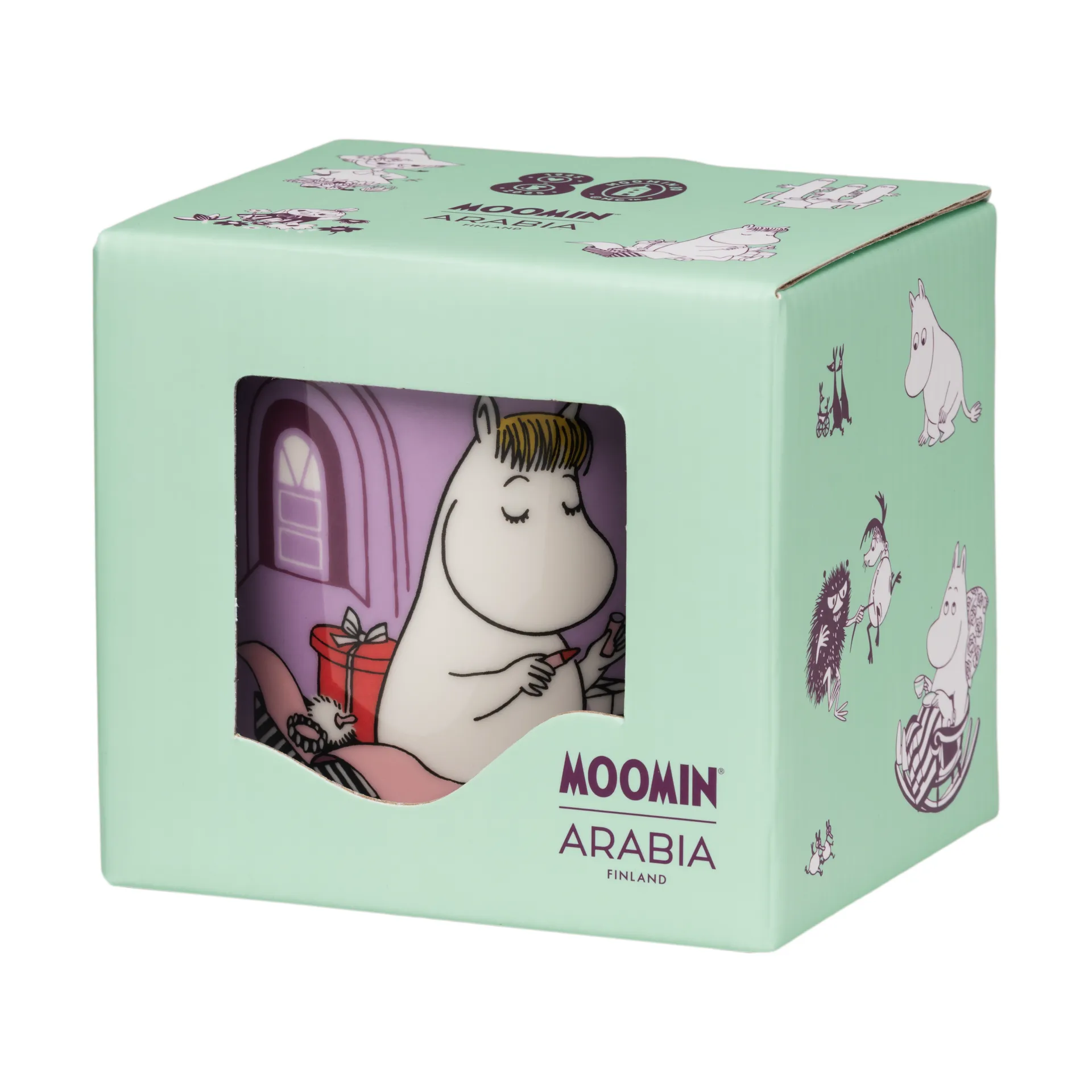 Snorkfröken Muminbecher 80-jähriges Jubiläum, 30 cl Moomin Arabia