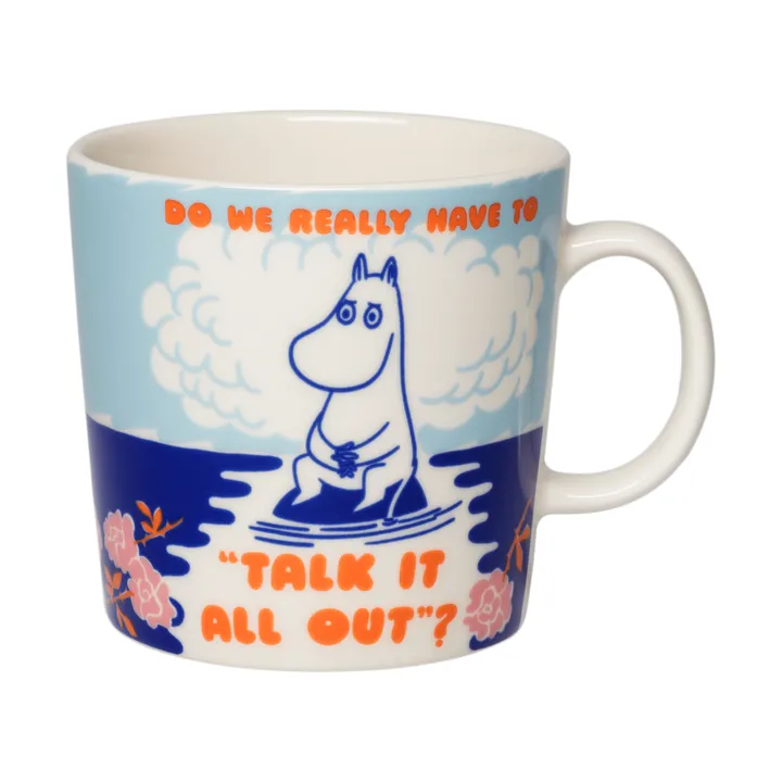 Talk It All Out Mumin Tasse - 40 cl - Moomin Arabia
