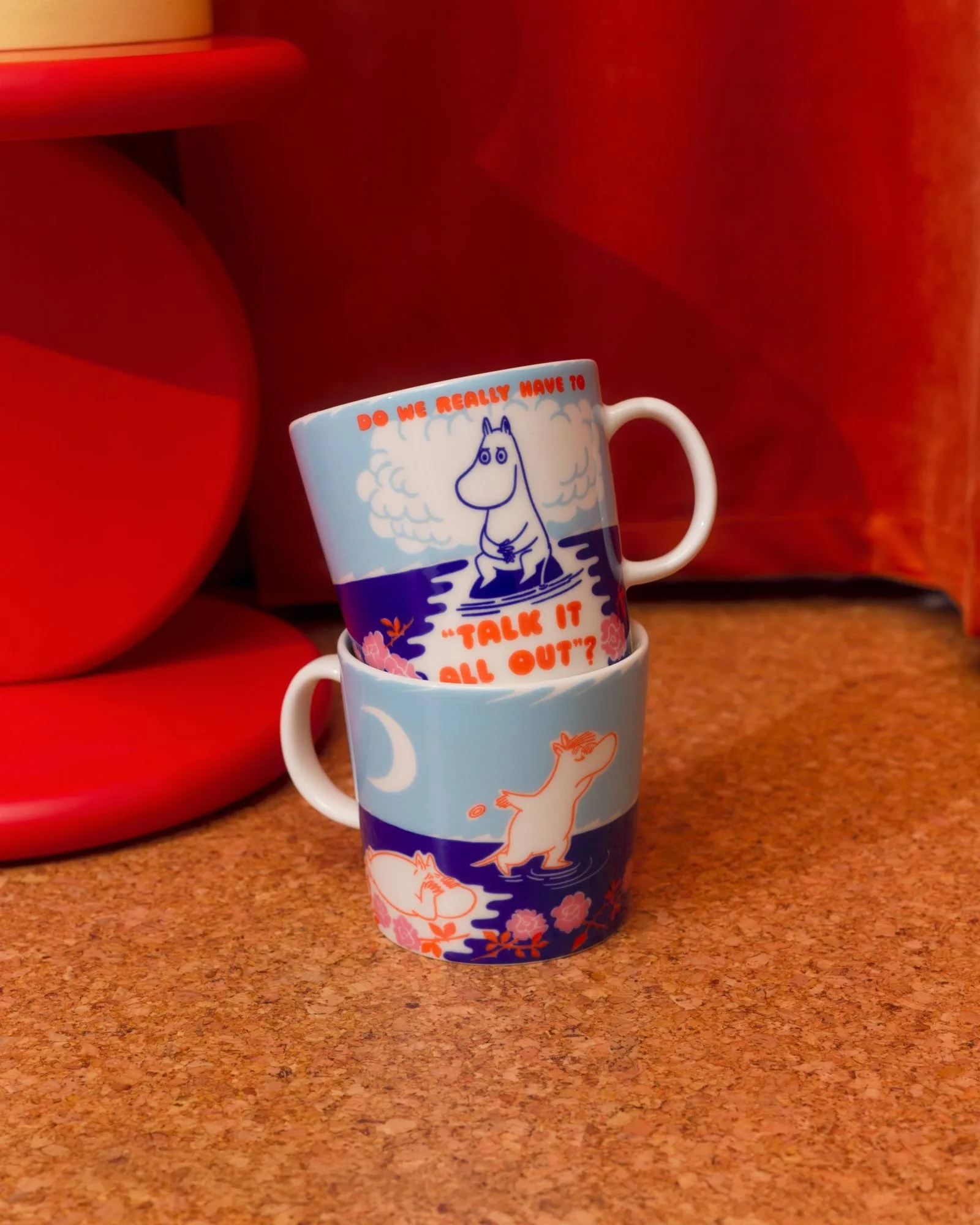 Talk It All Out Mumin Tasse, 40 cl Moomin Arabia