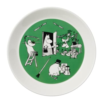 Teckning & Jul MuminTeller 2 Teile - Ø 19cm - Moomin Arabia