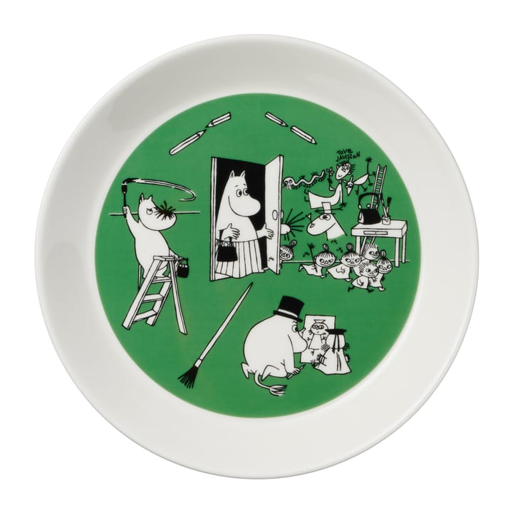 Teckning & Jul MuminTeller 2 Teile, Ø 19cm Moomin Arabia