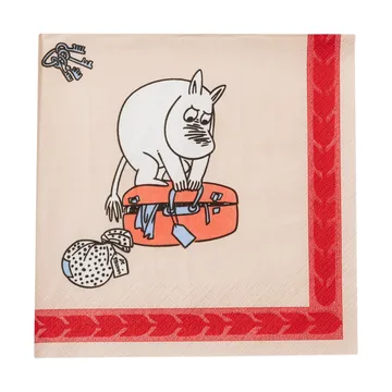 urlaubsreif Mumin Papierserviette 33 cm - 20-teilig - Moomin Arabia