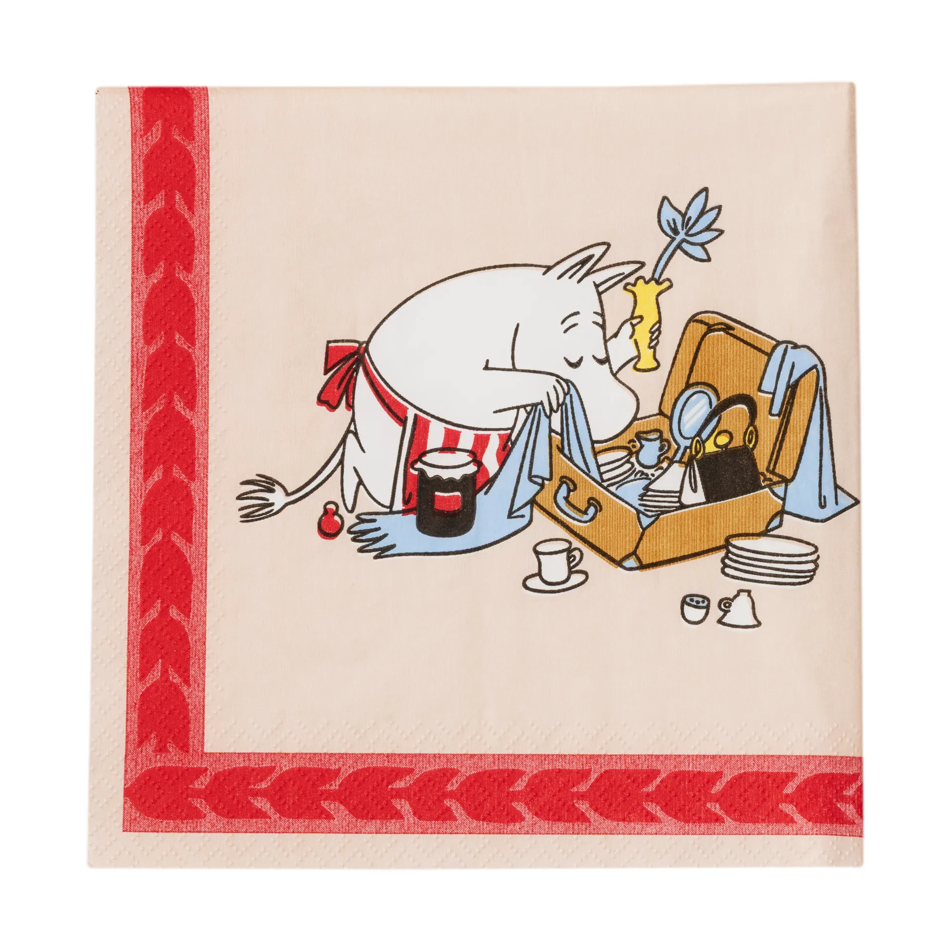 urlaubsreif Mumin Papierserviette 33 cm, 20-teilig Moomin Arabia