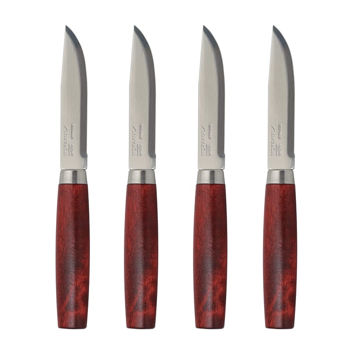 Mora Messer Classic Steak Knife 4er Pack - Rot - Morakniv