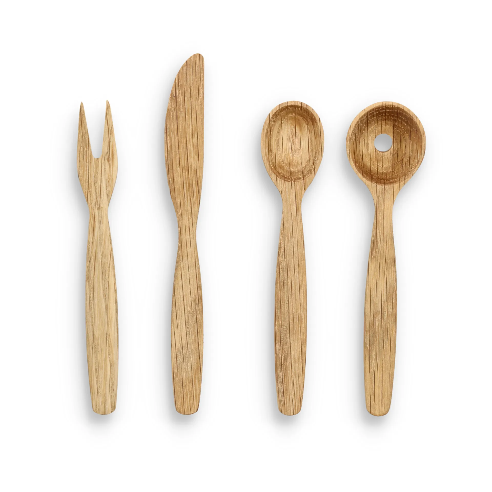 Foresta Tapas-Set, 4-teilig, Eiche Morsø