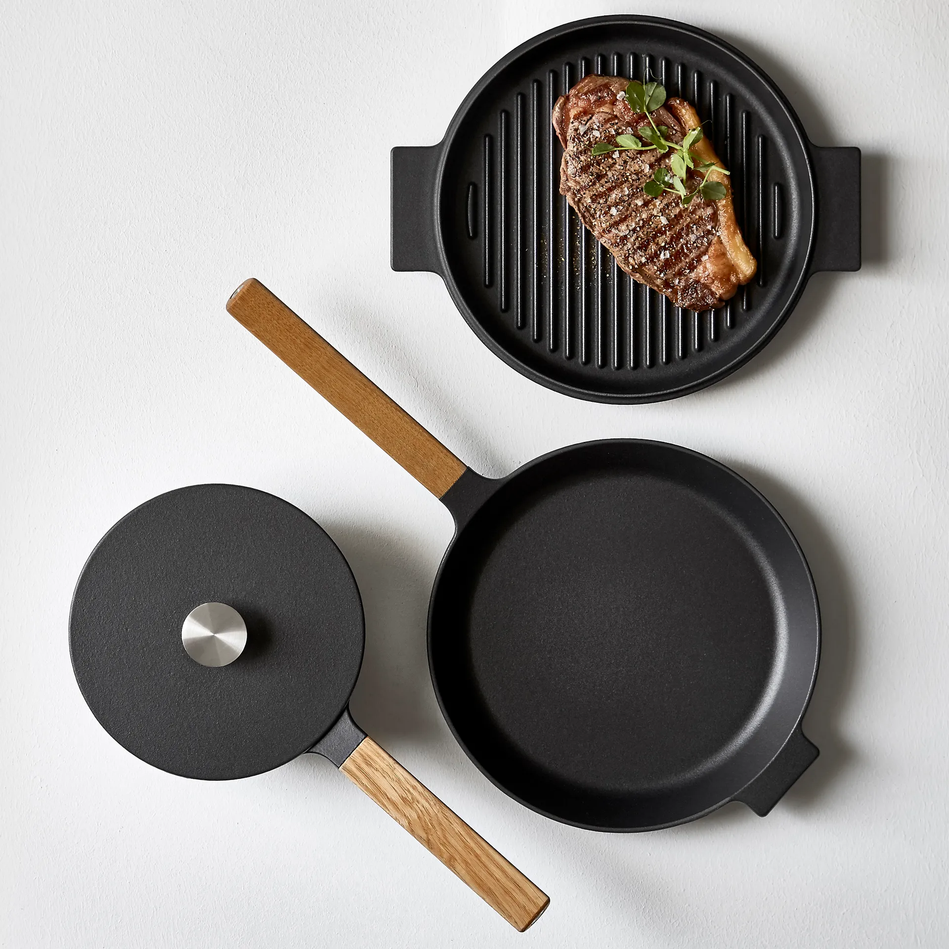Morsø Grillpfanne 28cm, Schwarz Morsø