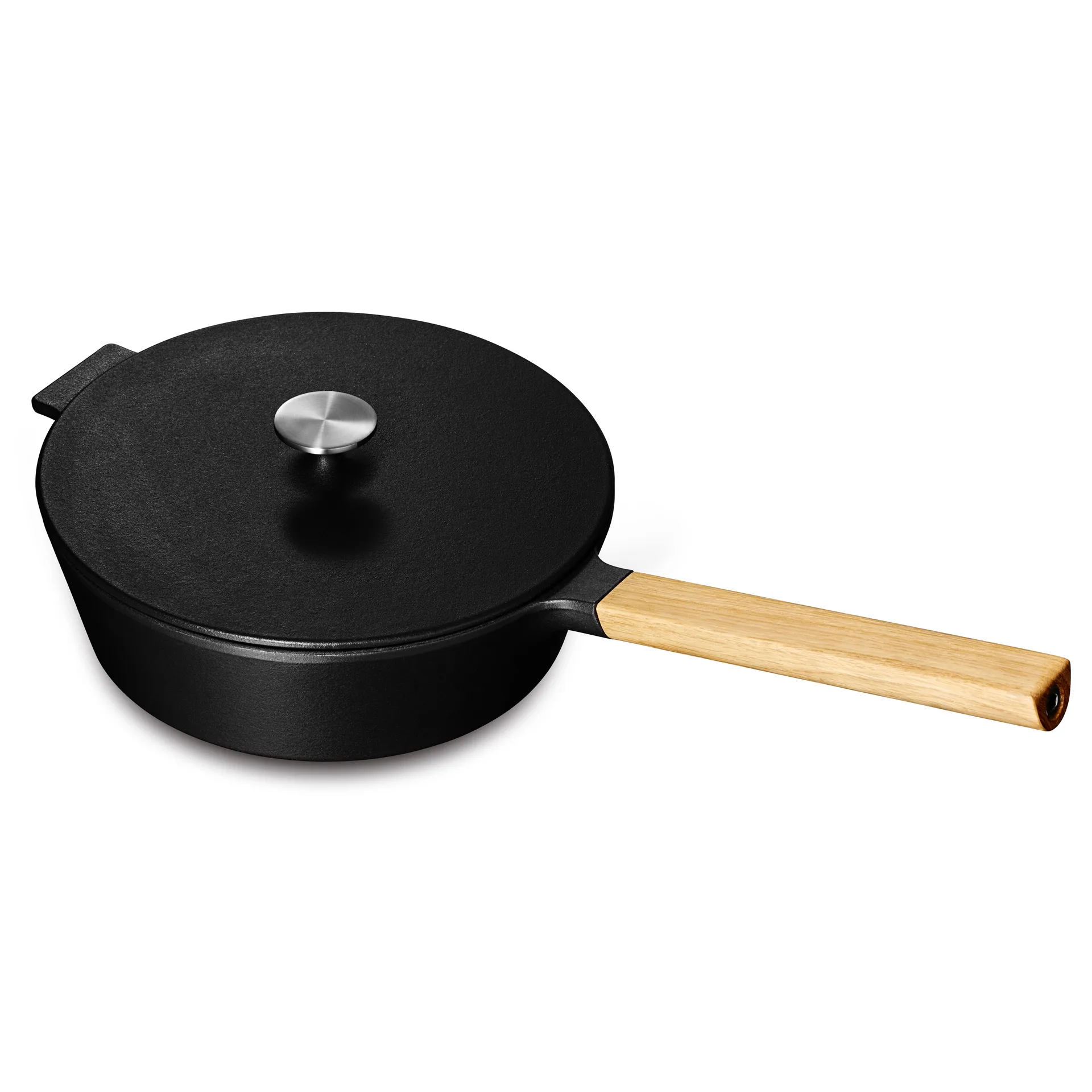 Morsø Sauterpfanne mit Deckel 25cm, Schwarz Morsø