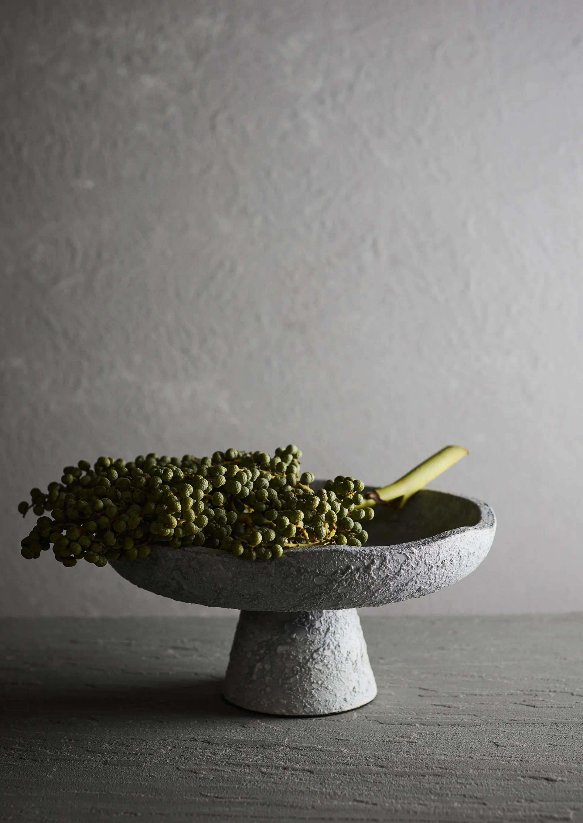 Luna Schale, Grey, Ø34x17,5 cm MUUBS