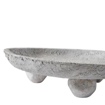 Luna Tablett - Grey, Ø34x8 cm - MUUBS