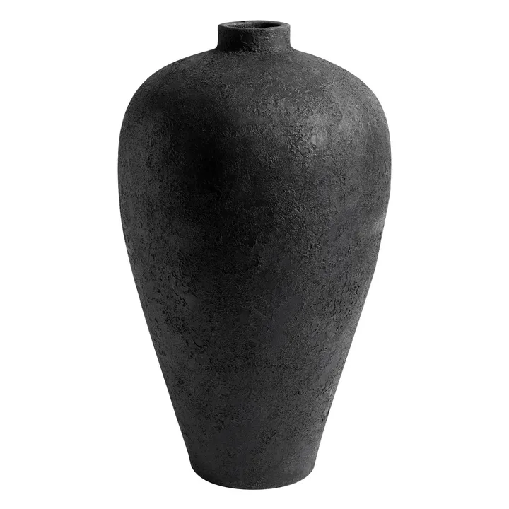 Luna Topf 80 cm - Schwarz-terrakotta - MUUBS