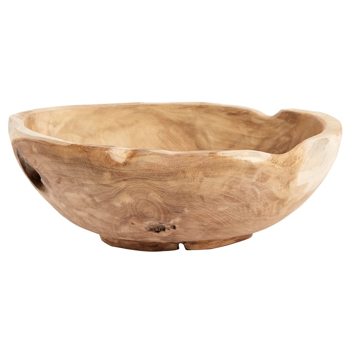 Muubs Teak Salatschale 30cm - Natur - MUUBS