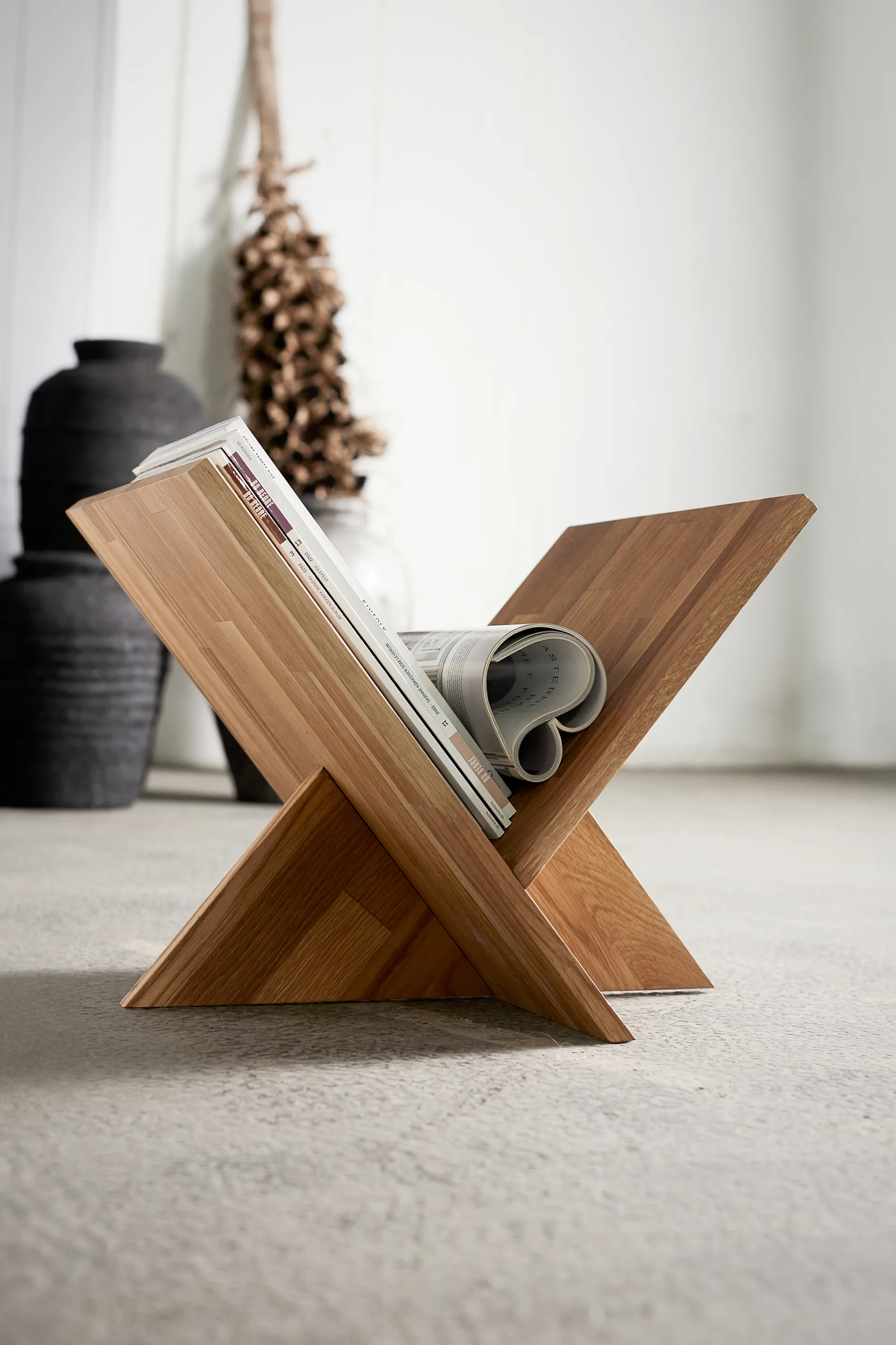 Ottawa Magazinhalter, Natural oak MUUBS