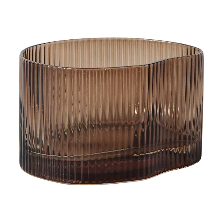 Ripe Trinkglas niedrig 20 cl - Smoked brown - MUUBS
