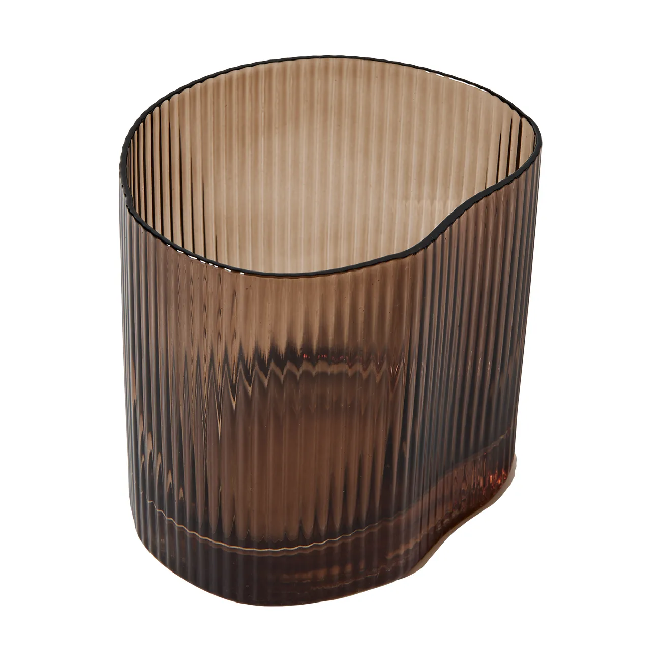 Ripe Wasserglas 39 cl, Smoked brown MUUBS