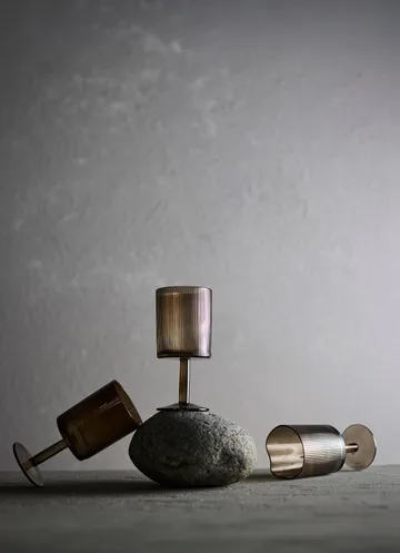 Ripe Weißweinglas 21 cl - Smoked brown - MUUBS